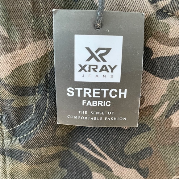 NWT Xray Jeans Moto Pants - Olive Camo- Kid Size 14- Slim Fit - Picture 6 of 7